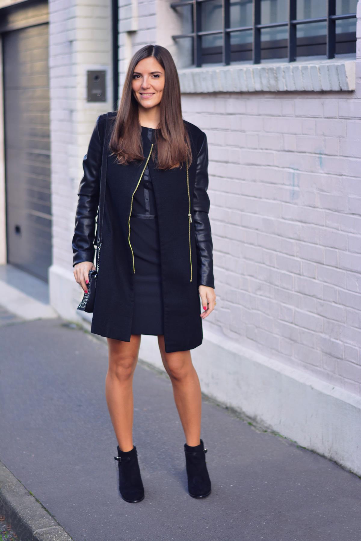 Look robe noir