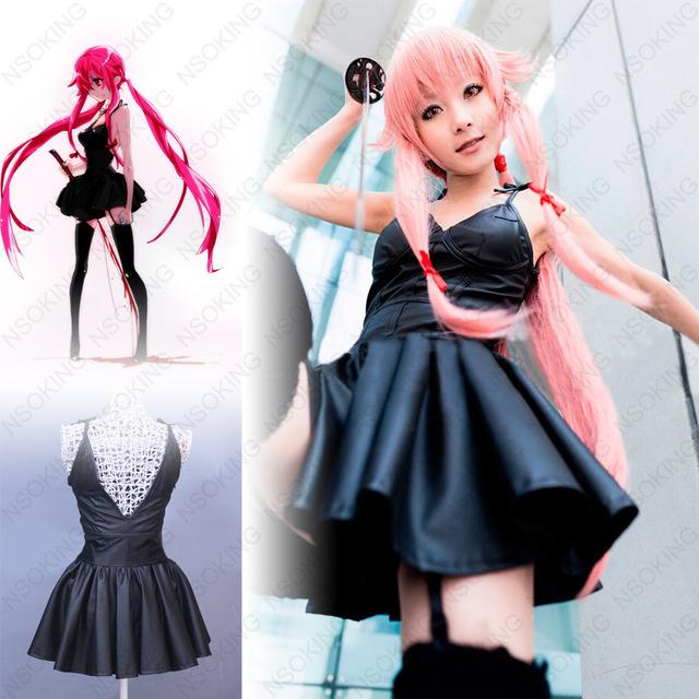 Mirai nikki yuno robe noir