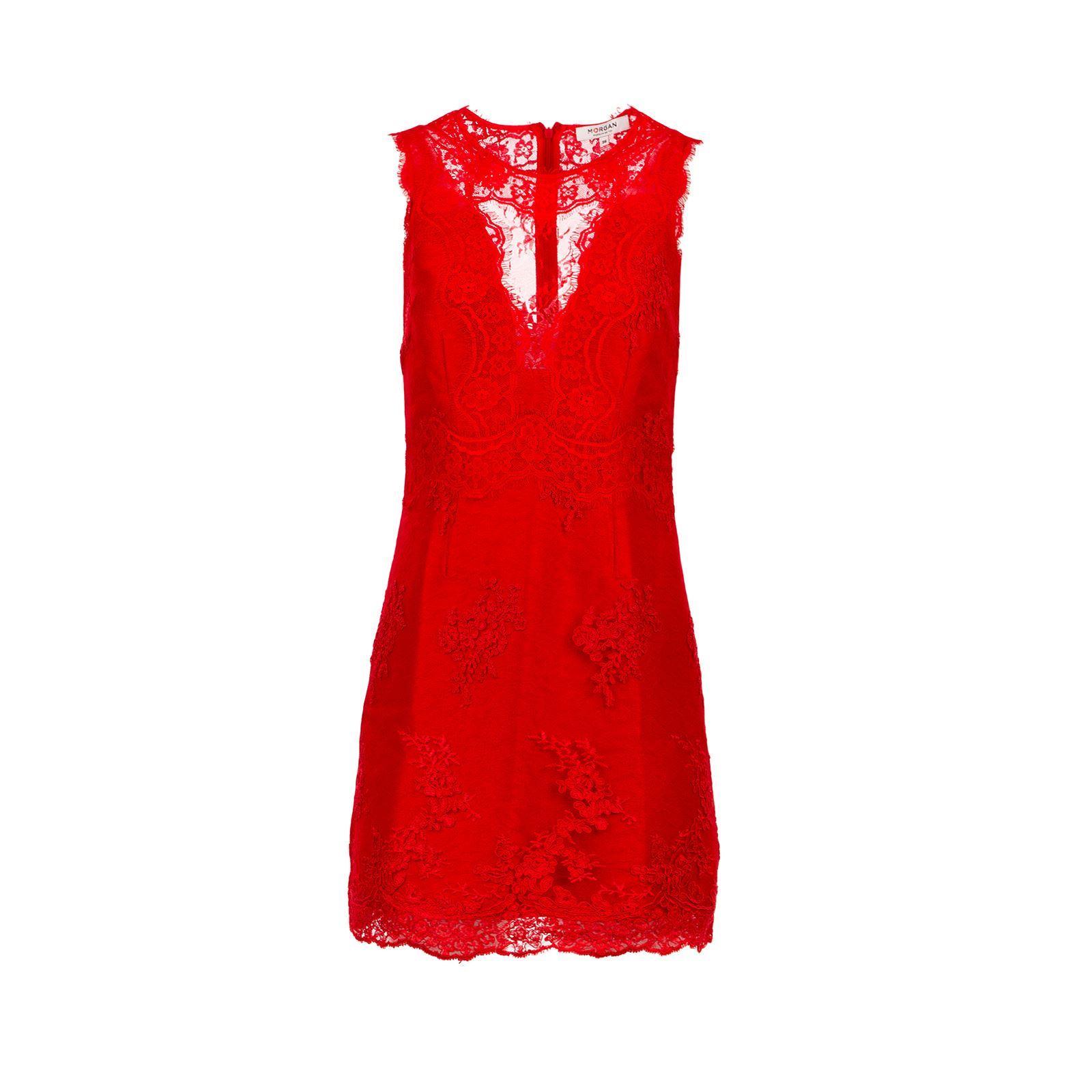 Morgan robe rouge