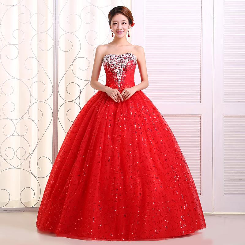 Princesse robe rouge