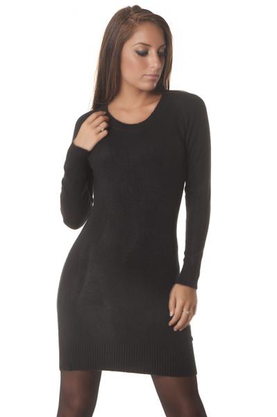 Pull robe noir