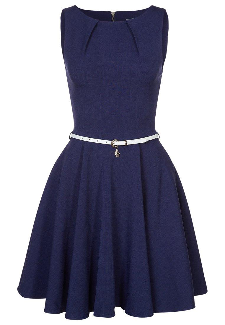 Robe été bleu marine