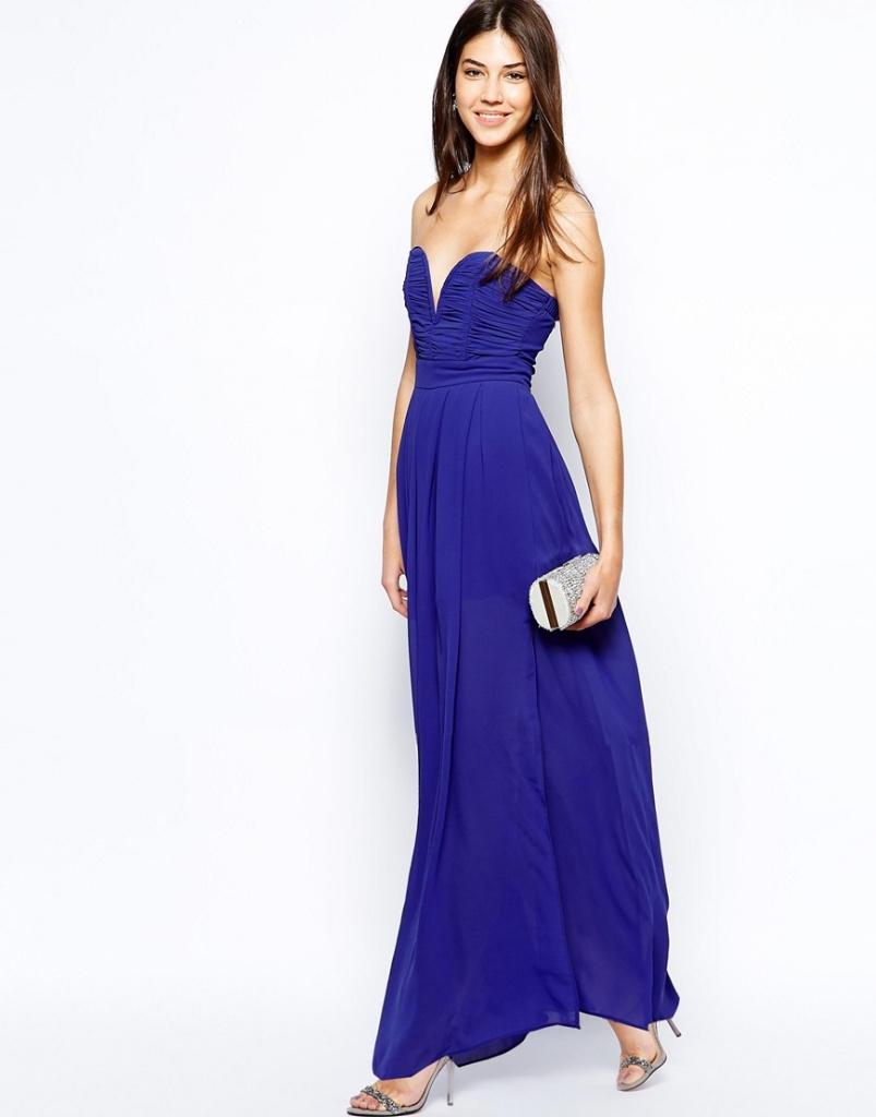 Robe bleu asos