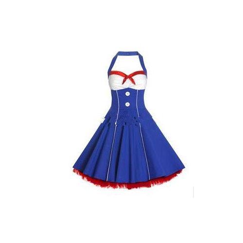 Robe bleu blanc rouge