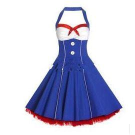 Robe bleu blanc rouge