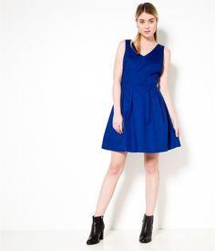 Robe bleu camaieu