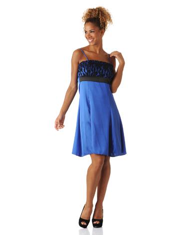 Robe bleu electrique pas cher