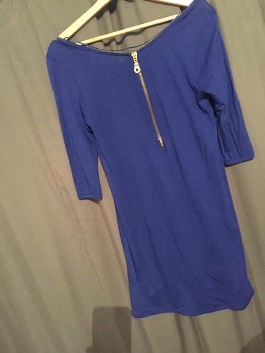 Robe bleu electrique zara