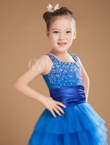 Robe bleu enfant