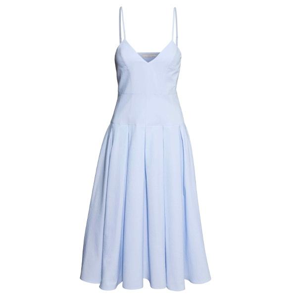 Robe bleu h&m