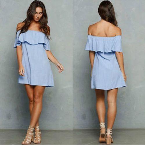 Robe bleu jean