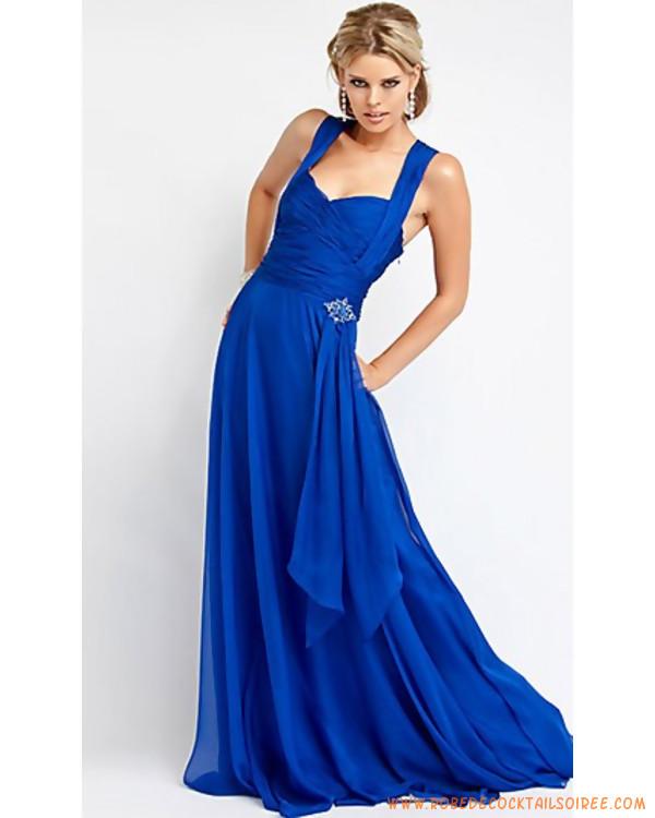 Robe bleu longue pas cher