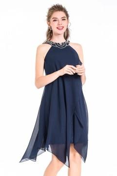 Robe bleu marine ceremonie