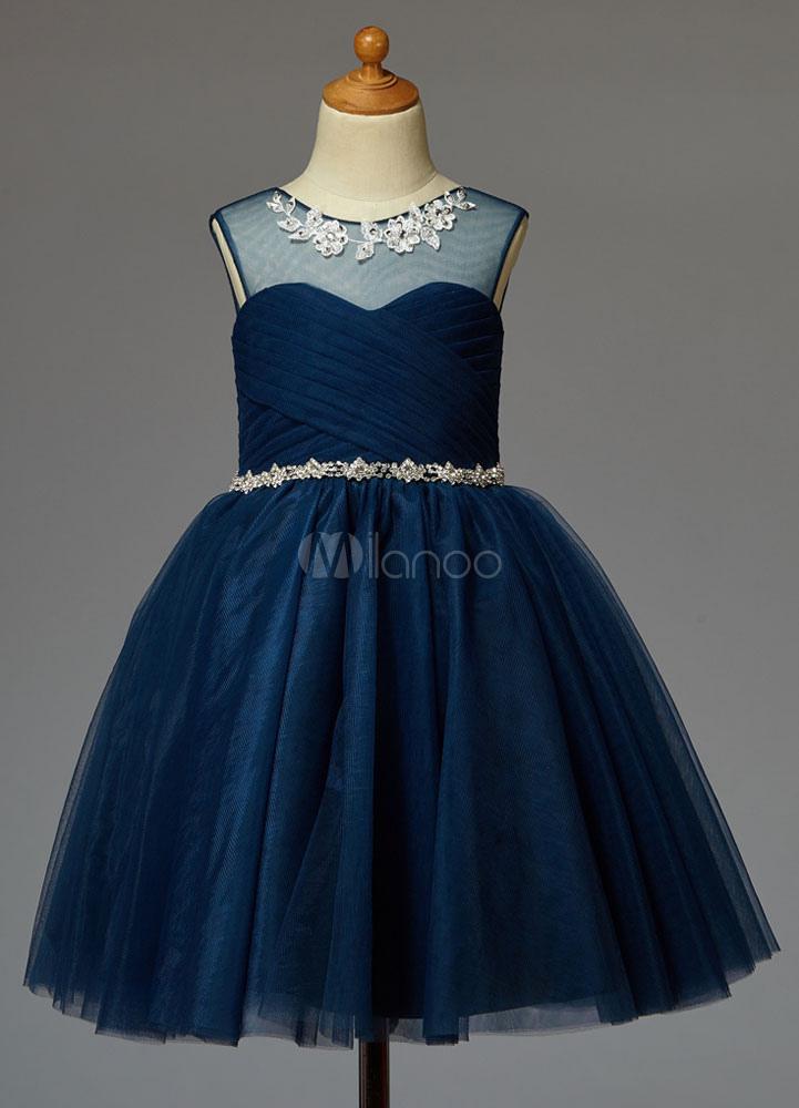 Robe bleu marine enfant