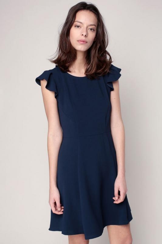 Robe bleu marine pour mariage