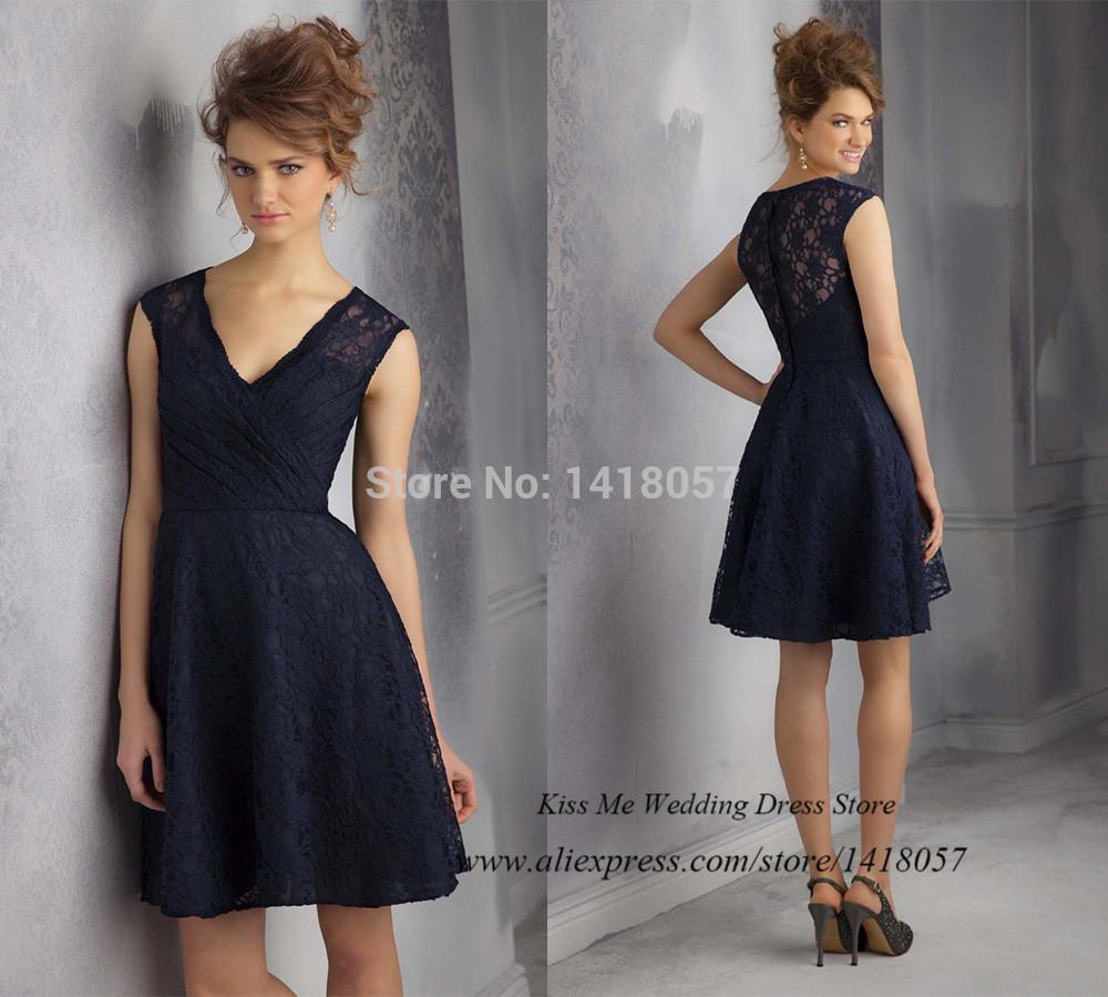 Robe bleu marine pour mariage