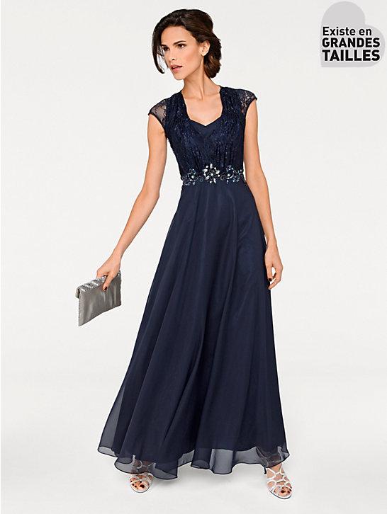 Robe bleu nuit soirée