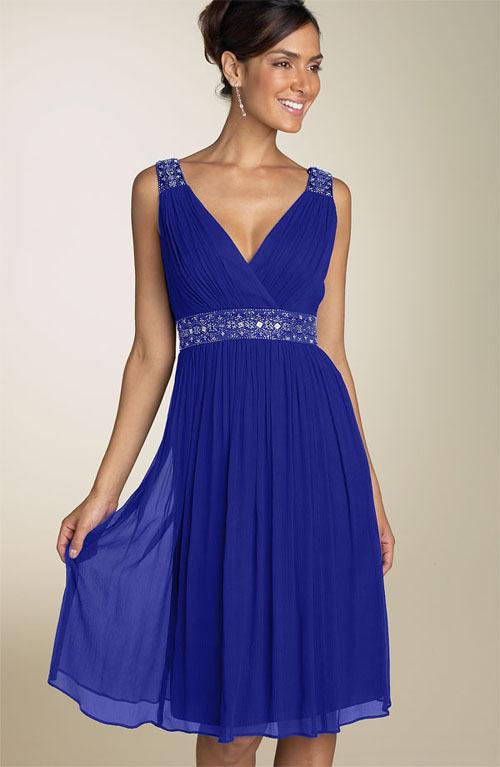 Robe bleu pas cher