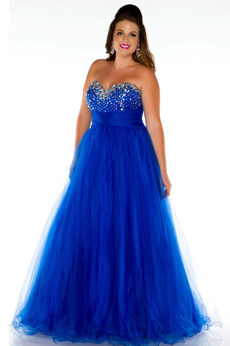 Robe bleu princesse