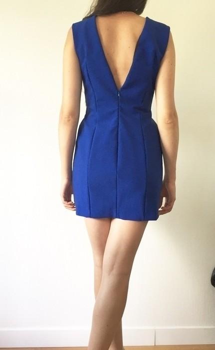 Robe bleu roi zara