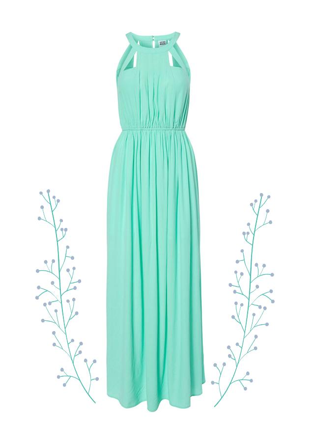 Robe bleu tiffany