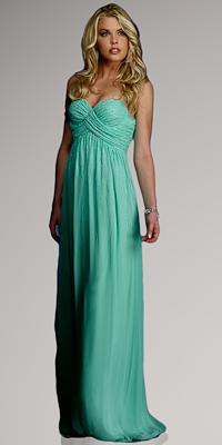 Robe bleu tiffany