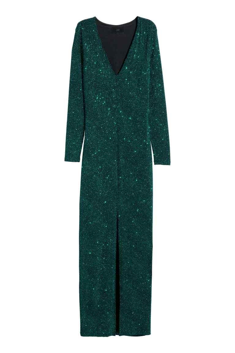 Robe bleu turquoise h&m