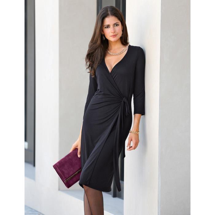 Robe cache coeur noir