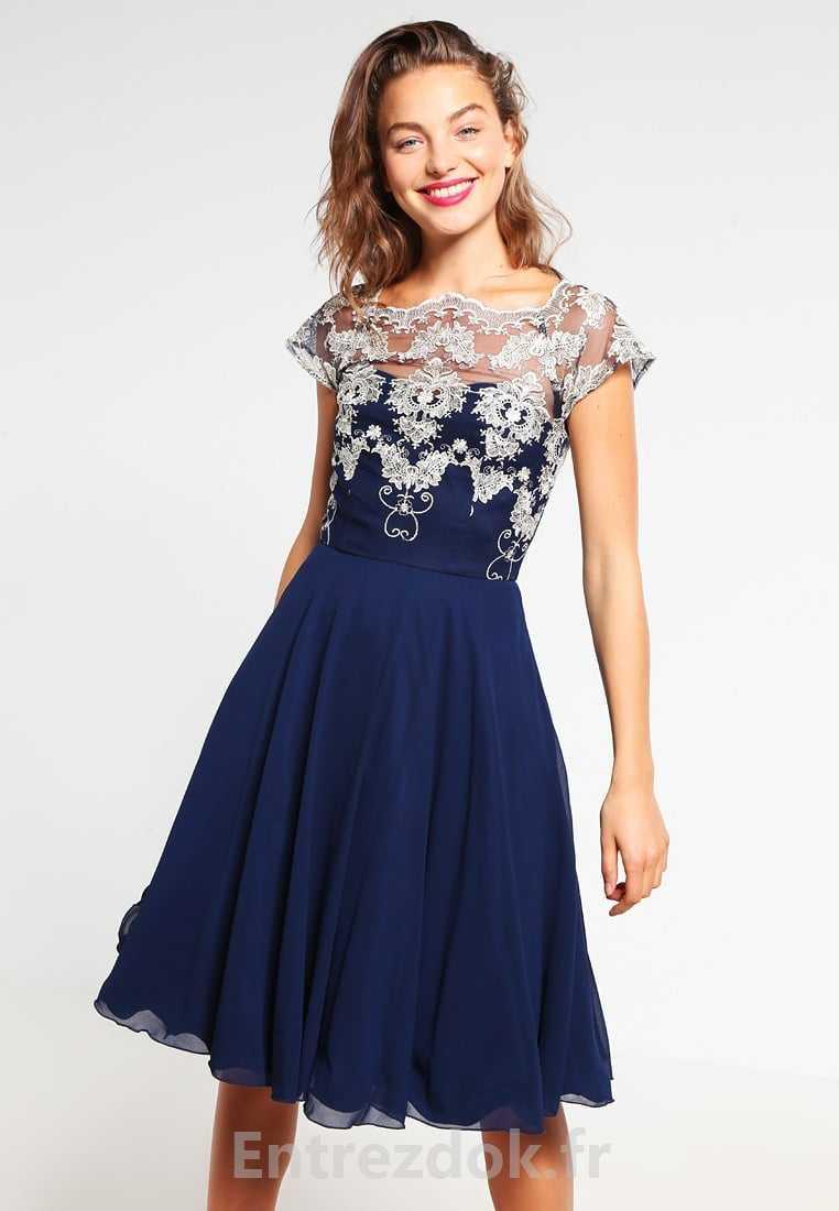 Robe chichi london bleu