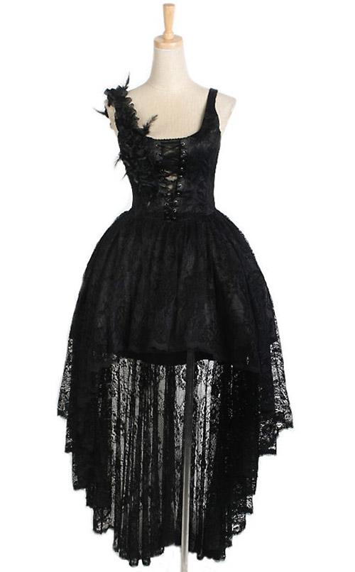 Robe corset noir