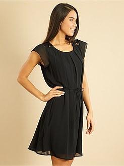 Robe courte noir