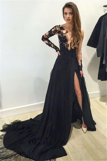 Robe de bal noir