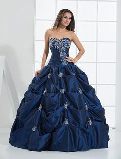 Robe de mariée bleu