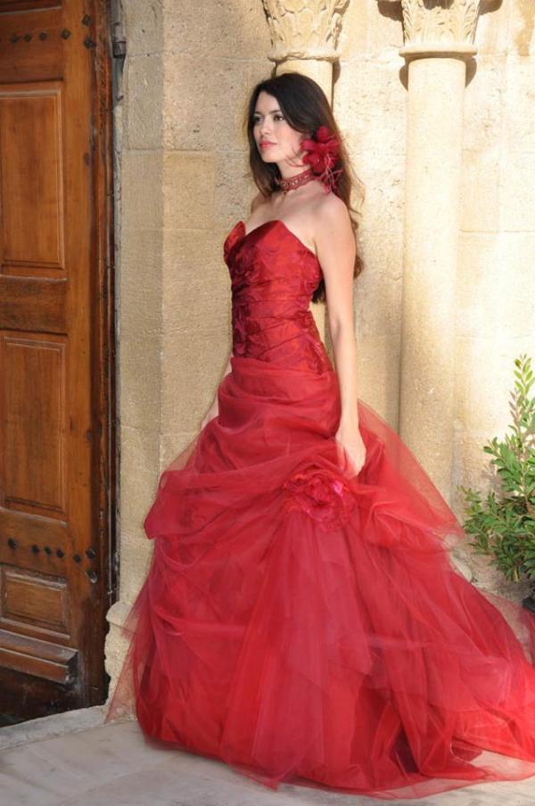 Robe de mariée rouge signification