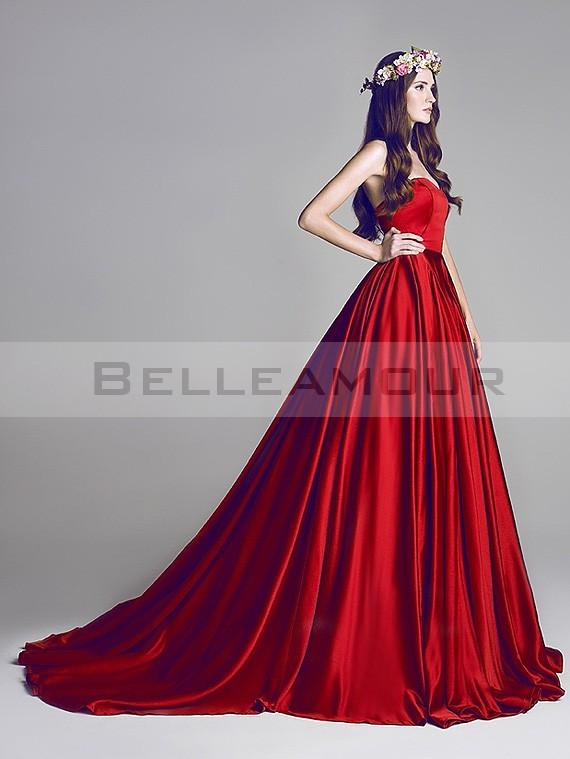 Robe de marier rouge