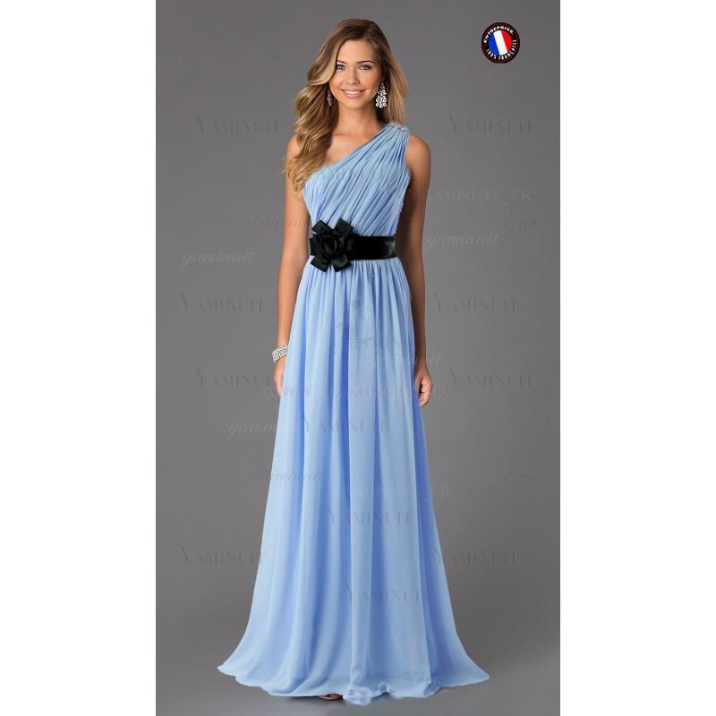 Robe de soirée bleu ciel