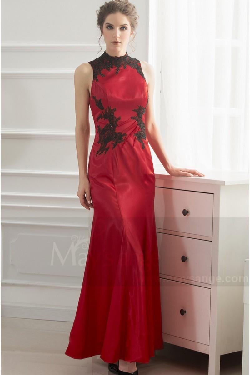 Robe de soirée chic rouge