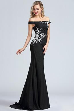 Robe de soirée noir