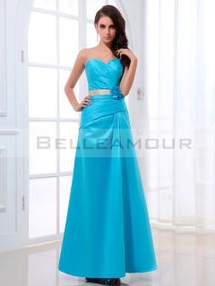 Robe demoiselle d'honneur bleu turquoise