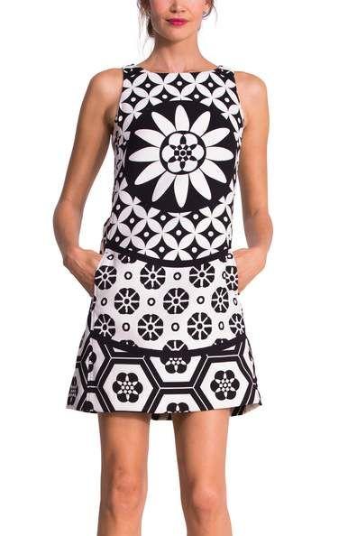 Robe desigual noir et blanc