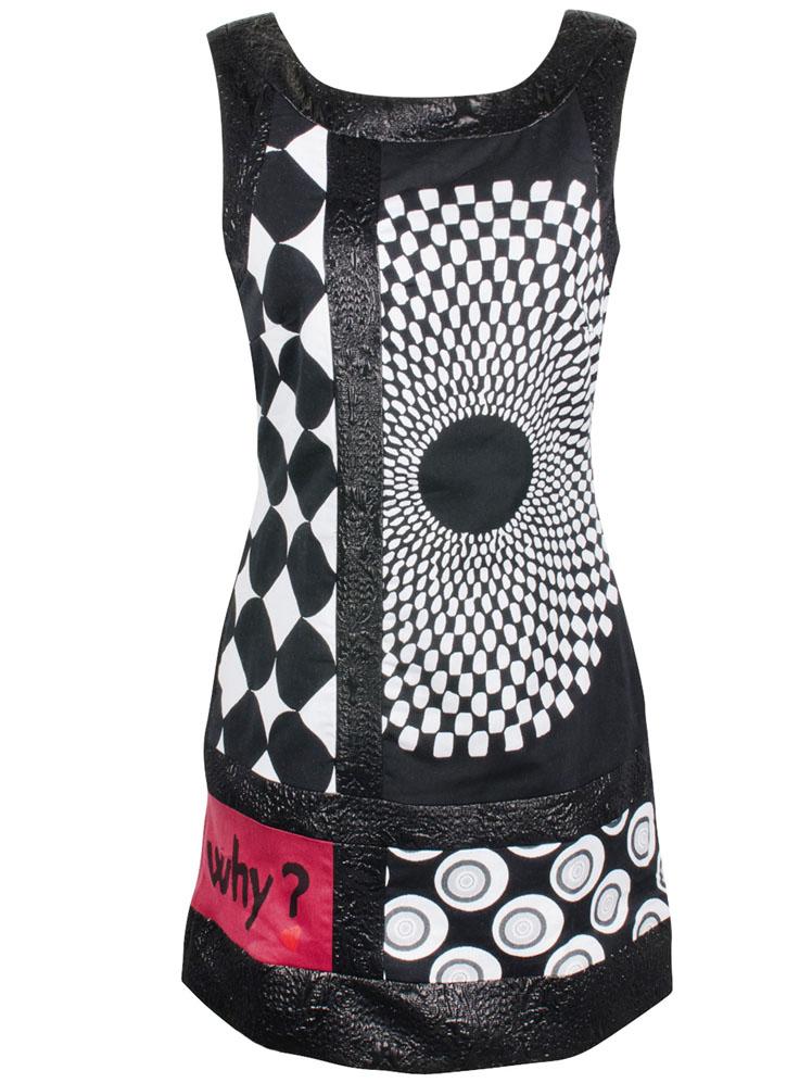 Robe desigual noir et blanche