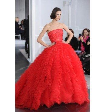 Robe dior rouge