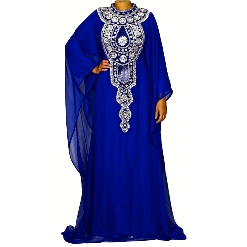 Robe dubai bleu