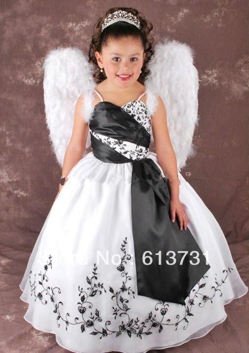 Robe enfant noir et blanc