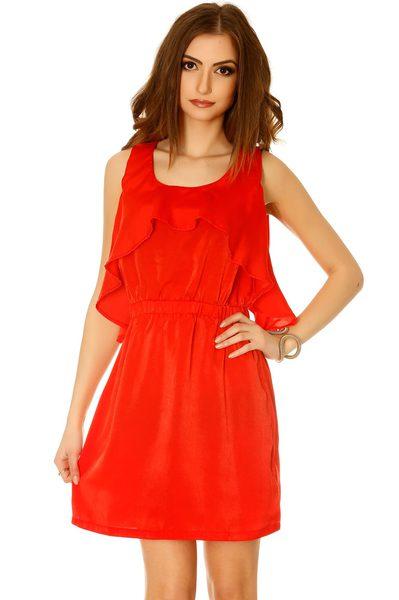 Robe fluide rouge