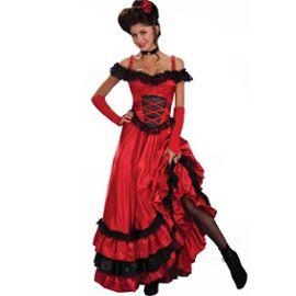 Robe french cancan moulin rouge