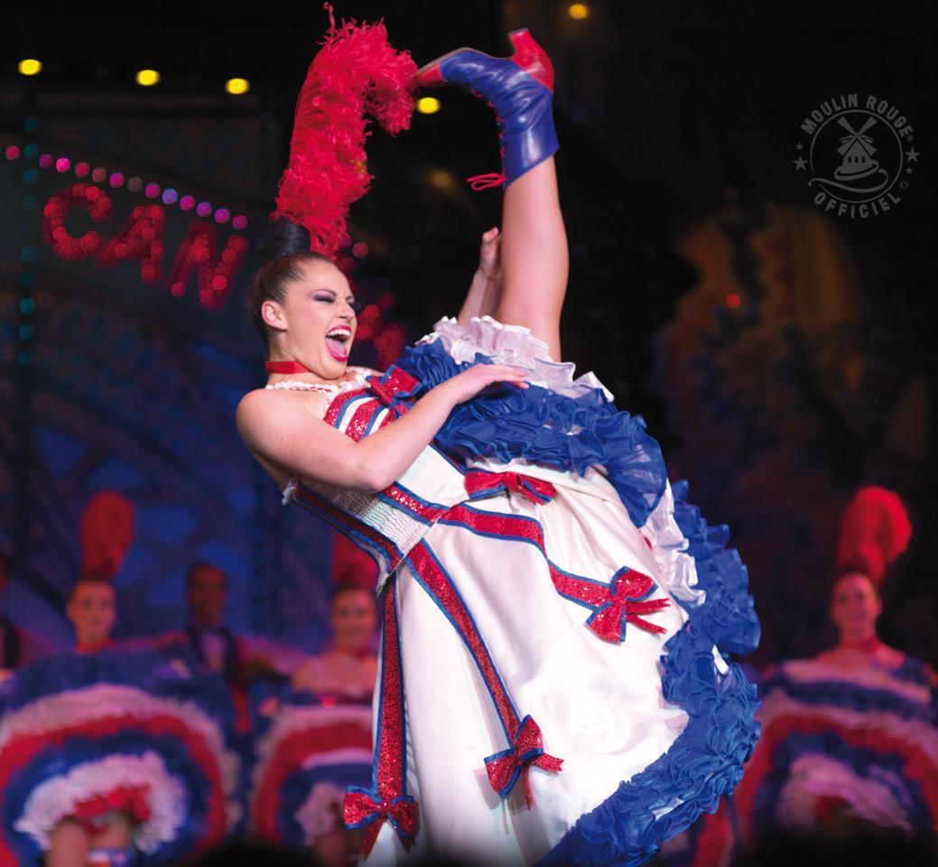 Robe french cancan moulin rouge