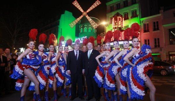 Robe french cancan moulin rouge