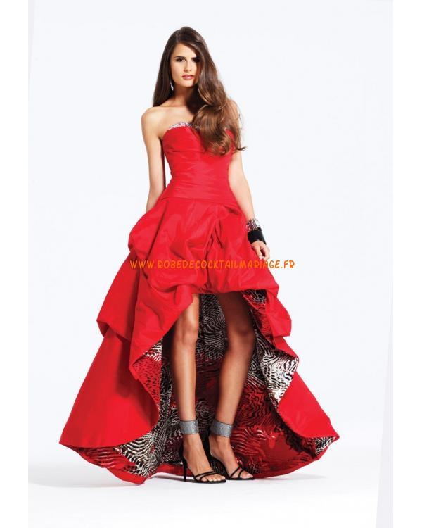 Robe glamour rouge