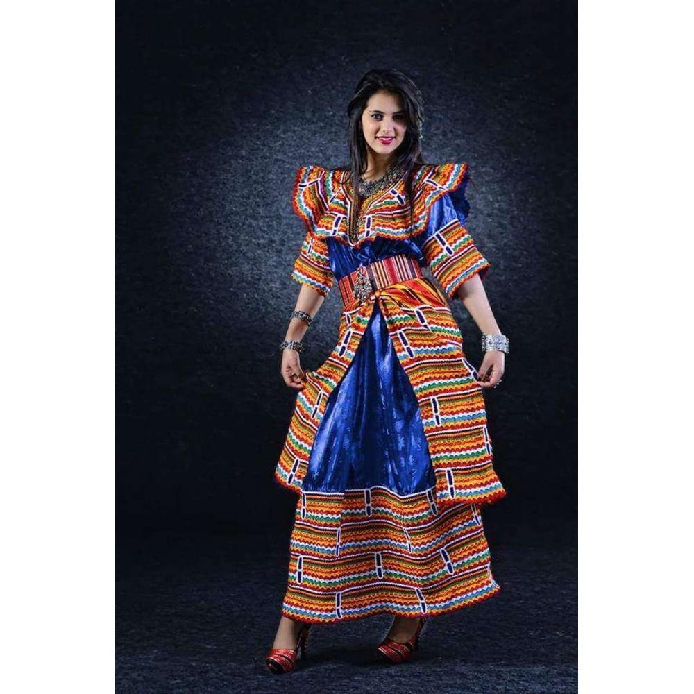 Robe kabyle bleu